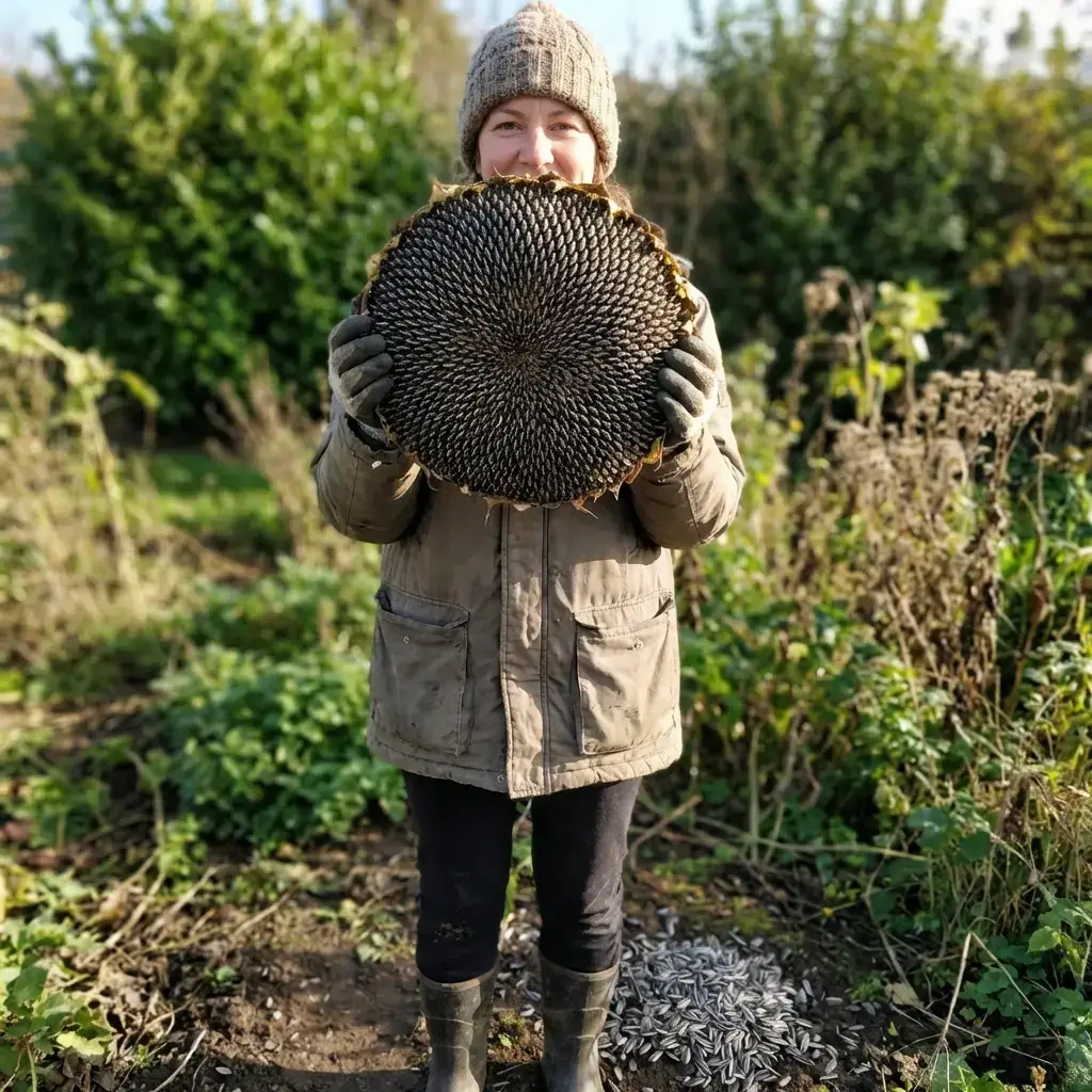 Насіння гігантського соняшника